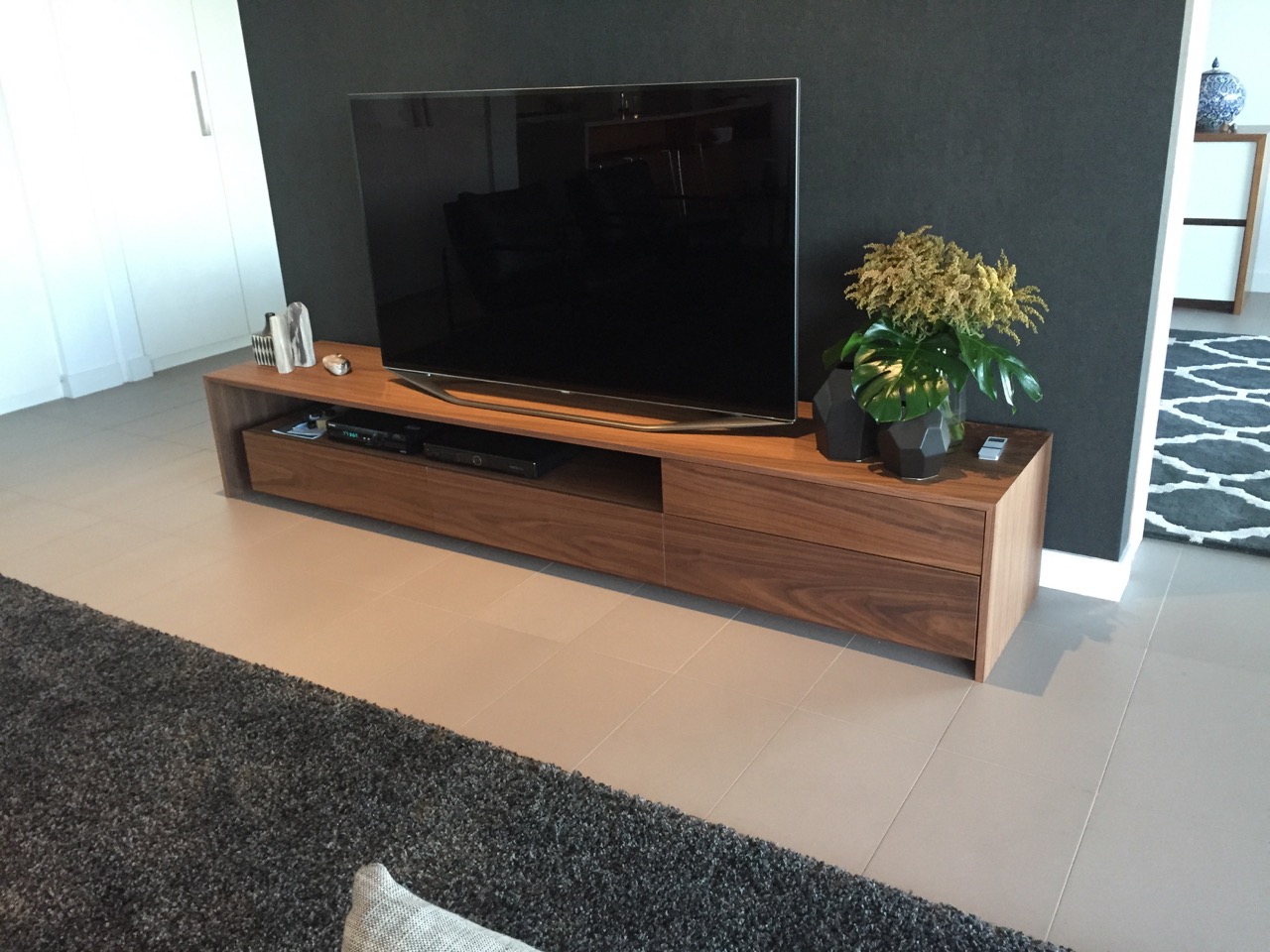 Custom Made TV Lowline Unit