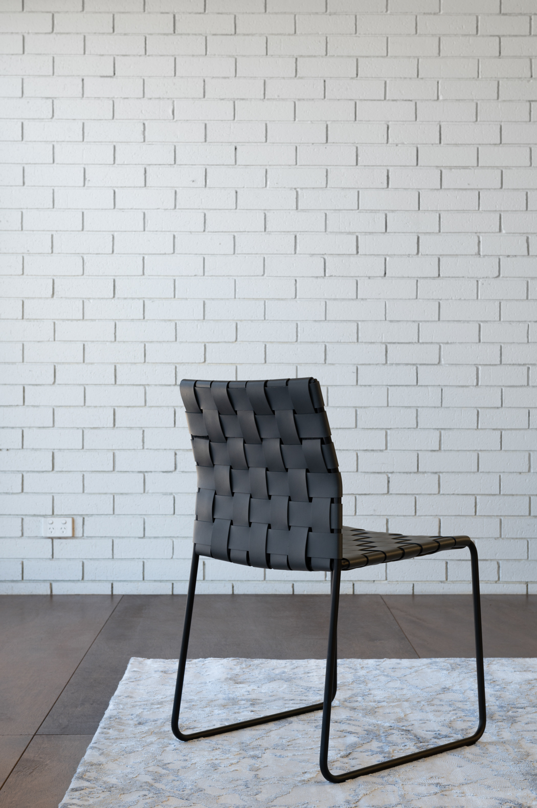 Mesh Dining Chair Grey