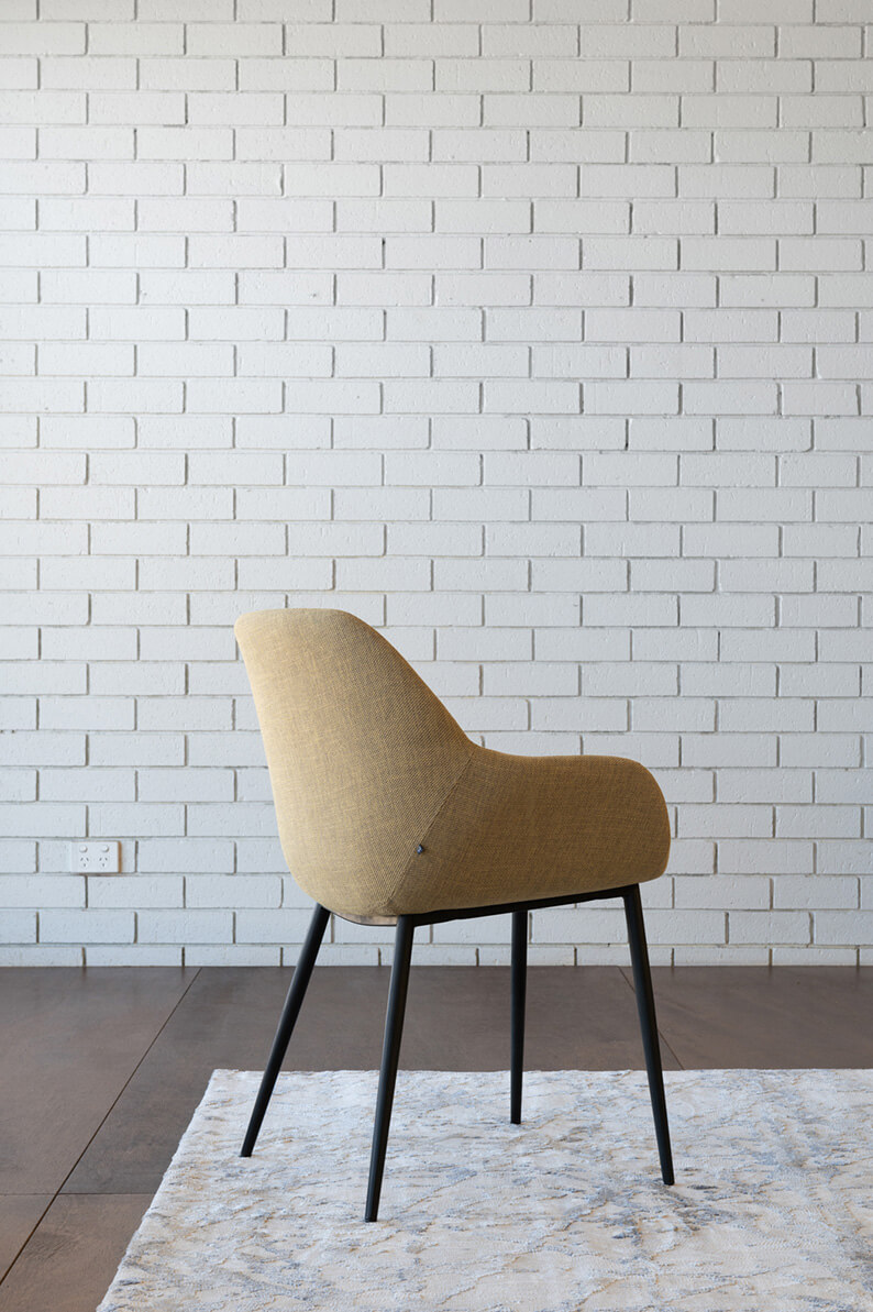 Konna Dining Chairs Mustard