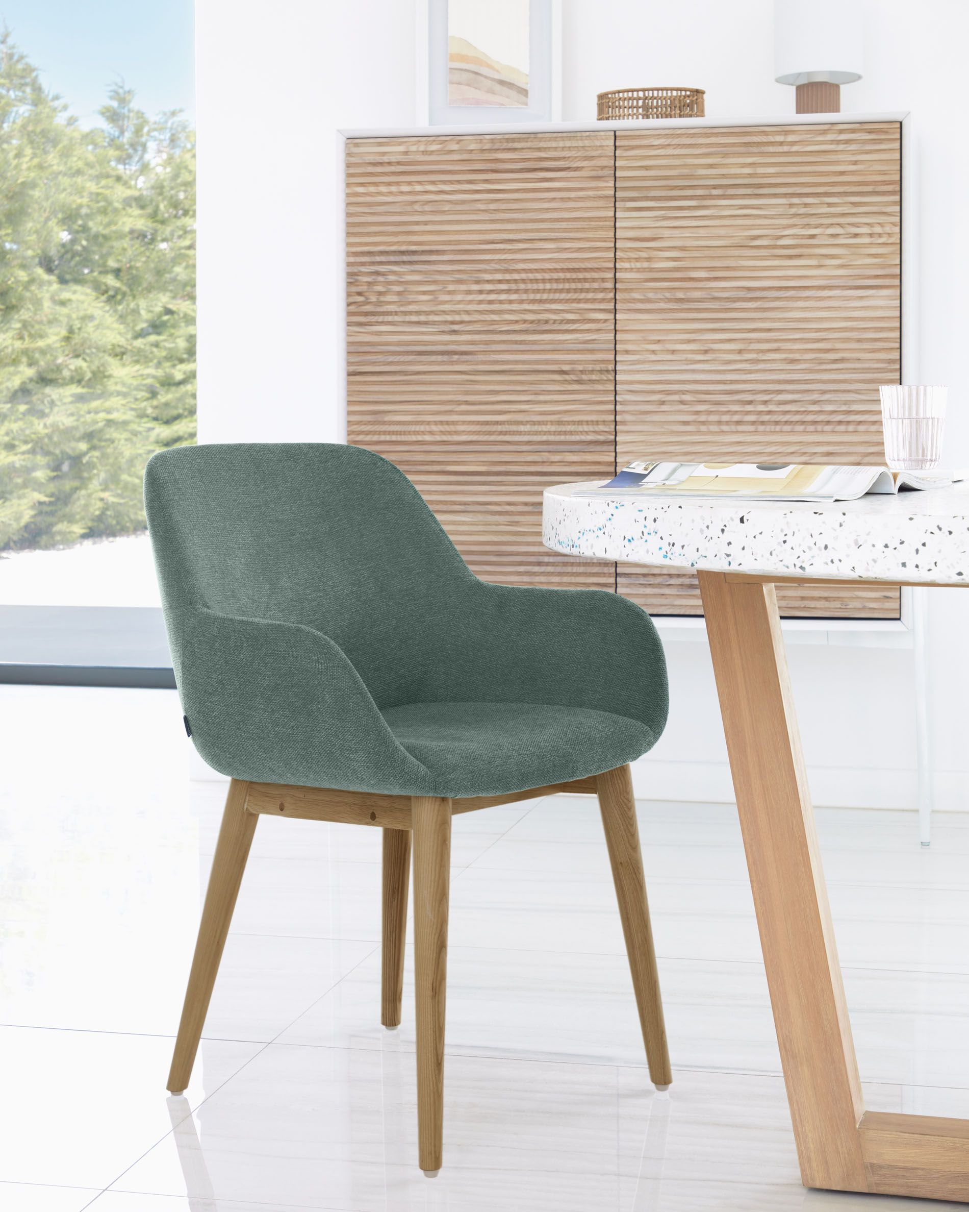 Konna Dining Chair Green