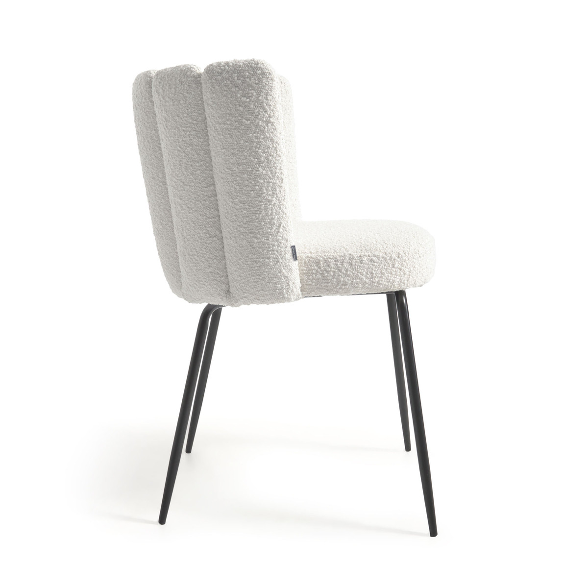 Aniela Dining Chair White Boucle