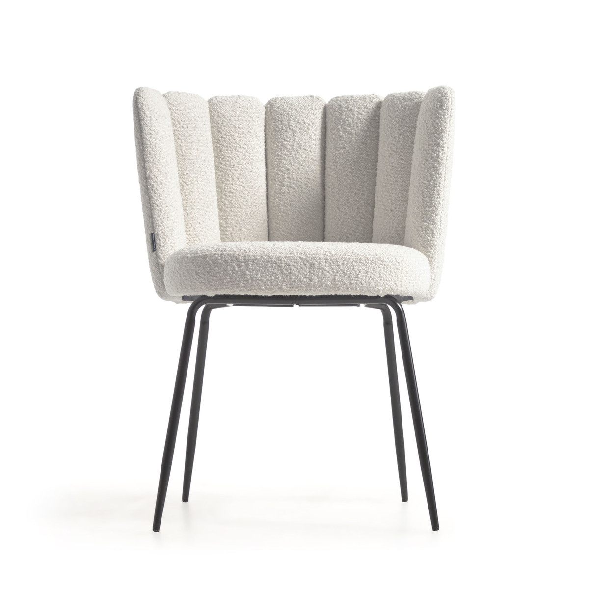 Aniela Dining Chair White Boucle