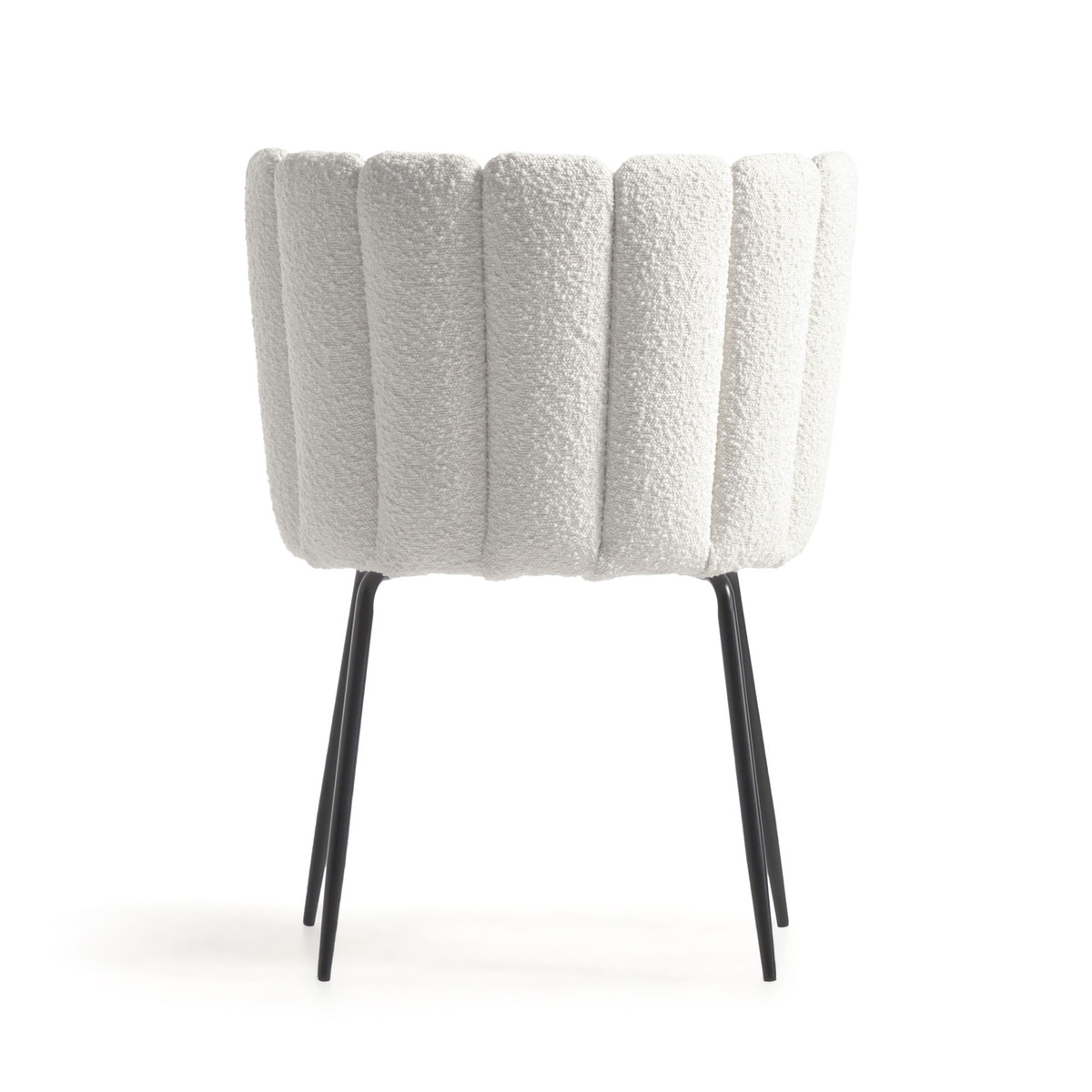 Aniela Dining Chair White Boucle