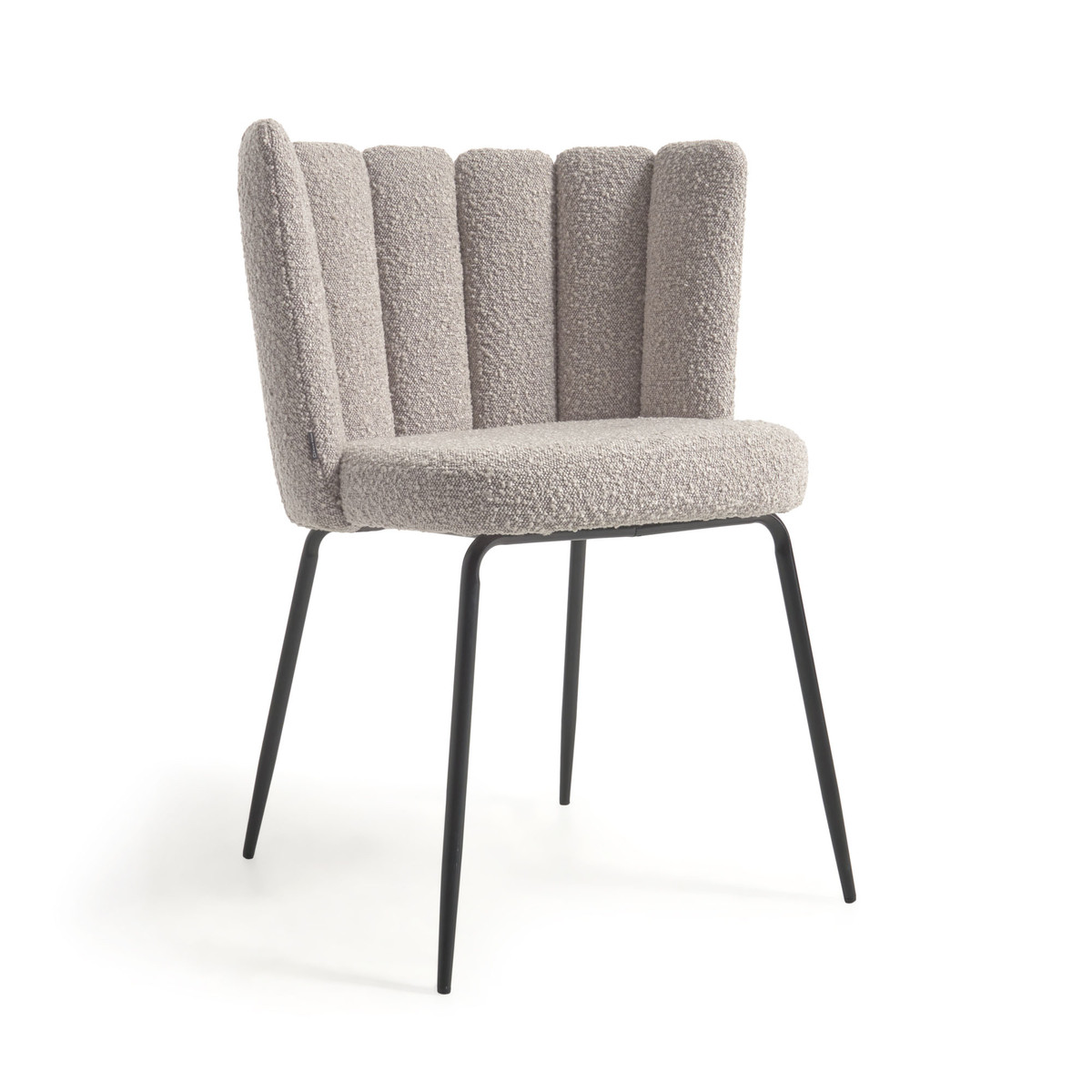 Aniela Dining Chair Grey Boucle