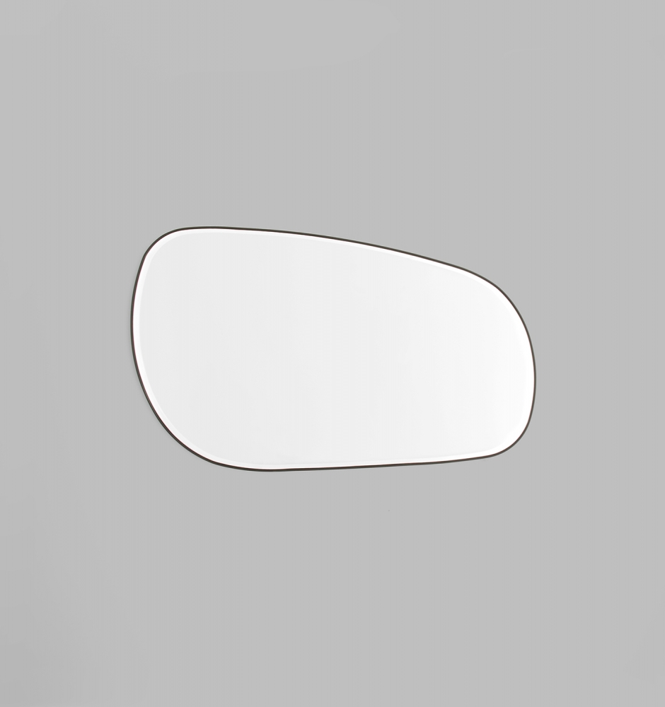 Pebble Mirror Black Large