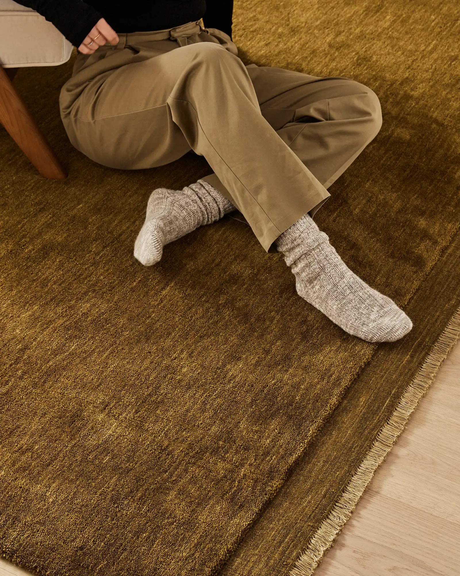 Silvio Rug Oakmoss