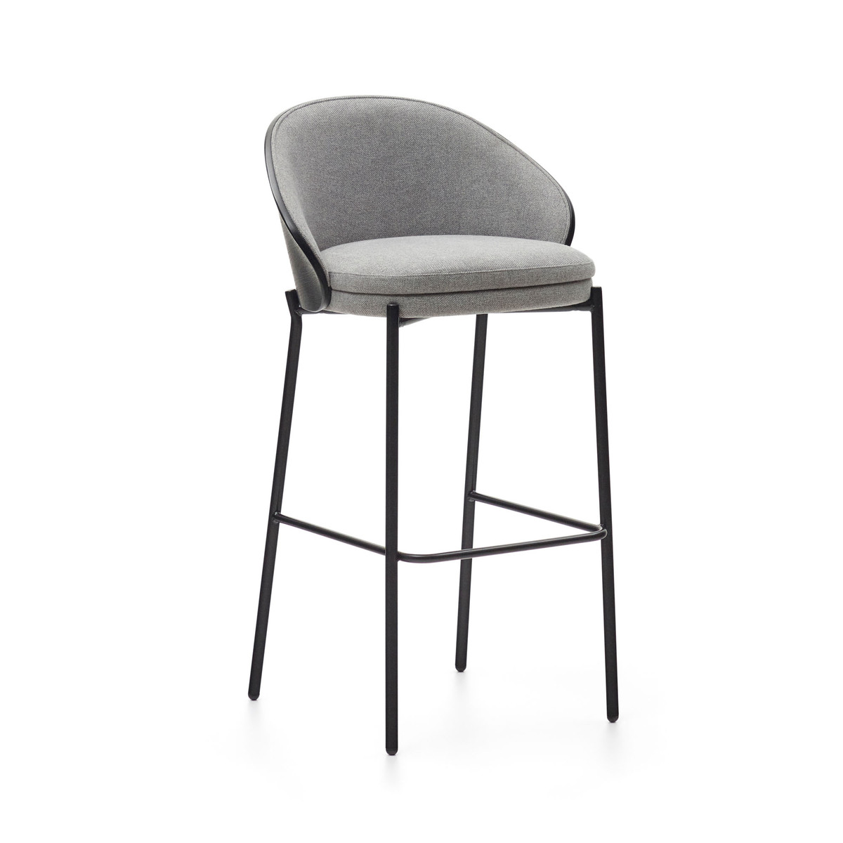 Eamy Light Grey Barstool