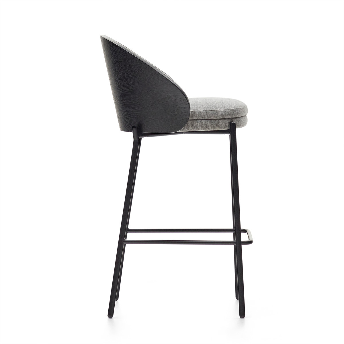 Eamy Light Grey Barstool