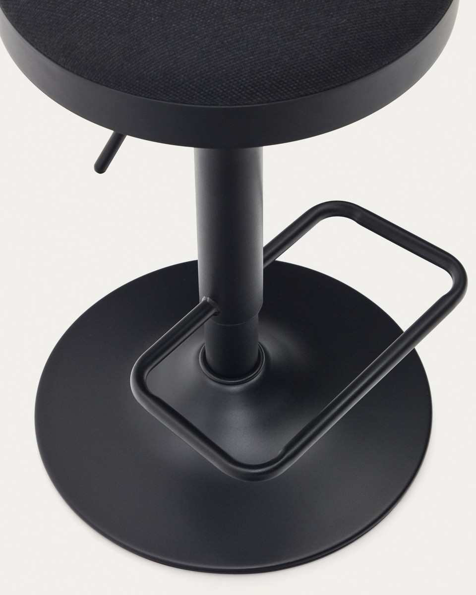 Zaib Barstool Black