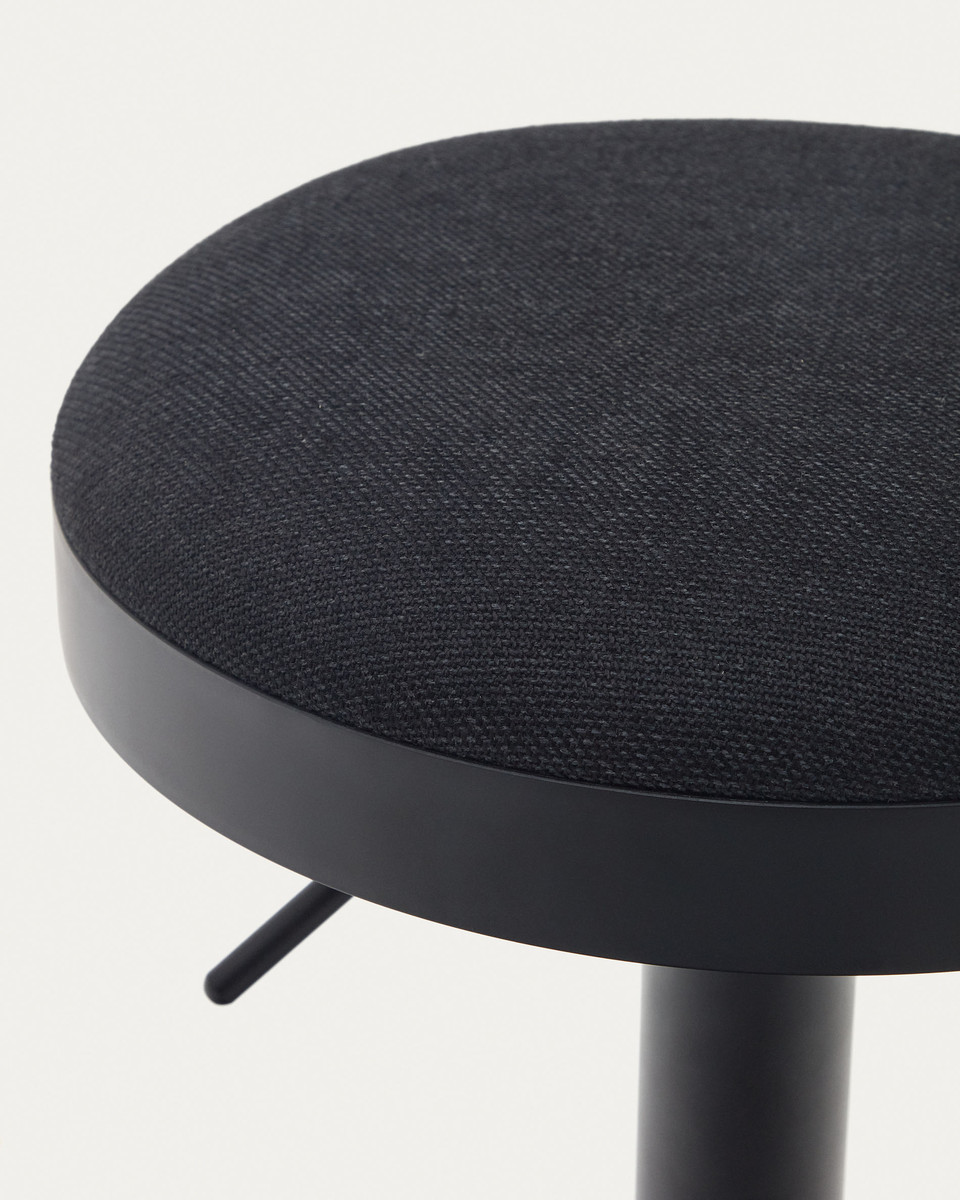 Zaib Barstool Black