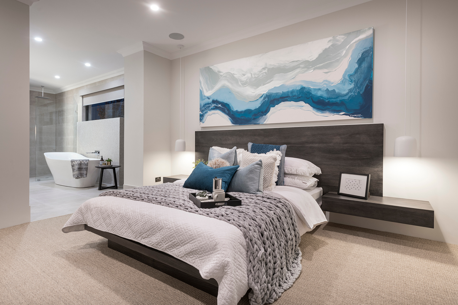 Webb and Brown neaves, Eden show home in Jindalee