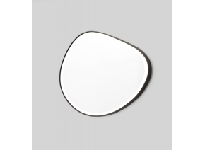 Pebble Mirror Black Medium