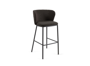 Ciselia Barstool Black Boucle Ciselia Barstool Black Boucle