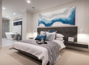 Webb and Brown neaves, Eden show home in Jindalee